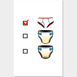 Underwear Preference Posters and Art